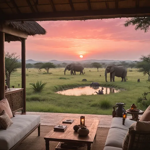 Elegant stays near queen elizabeth national park for refined Uganda safaris