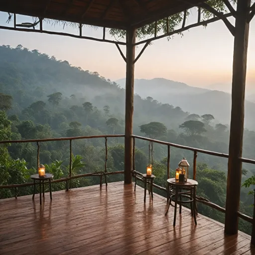 Nkuringo Bwindi Gorilla Lodge for elevated gorilla trekking luxury in Uganda